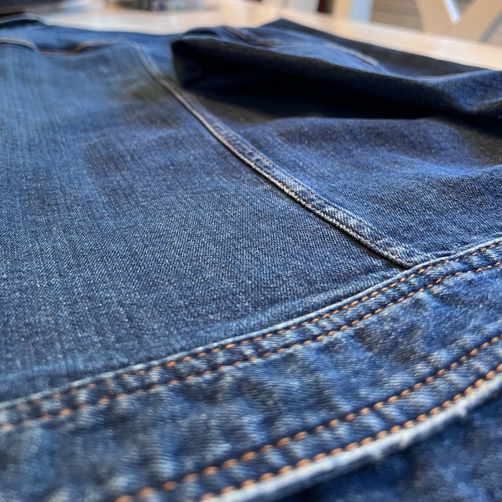 Talbots Blue Denim Jacket with Button Accents NWT - image 6